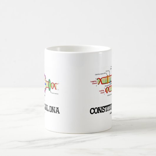 Grondwettelijk DNA (DNA-replicatie) Koffiemok (Center)