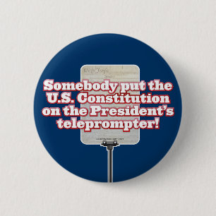 Grondwettelijke Button Teleprompter