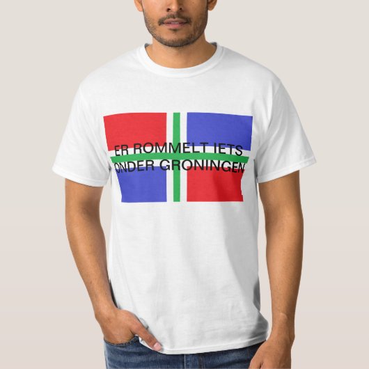 Groningen aardbe t-shirt (Voorkant)