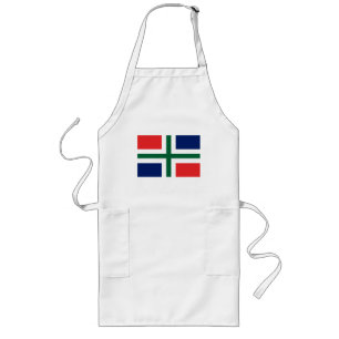 Groningen Flag Apron Lang Schort