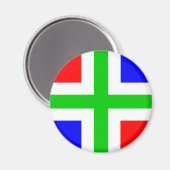 Groningen, Nederland Magneet (Voorkant / Achterkant)
