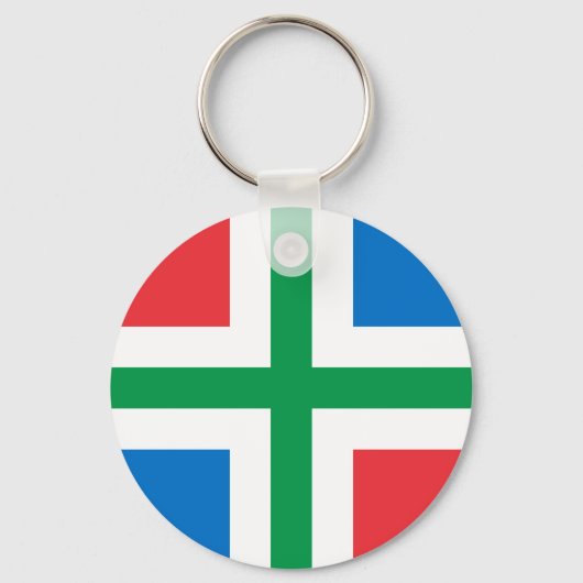 Groningen, Nederlandse vlag Sleutelhanger (Voorkant)