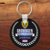 Groningen Sleutelhanger (Voorkant)