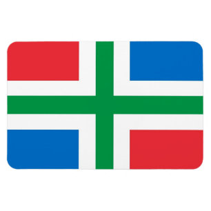 Groningen Vlag Nederland Magneet