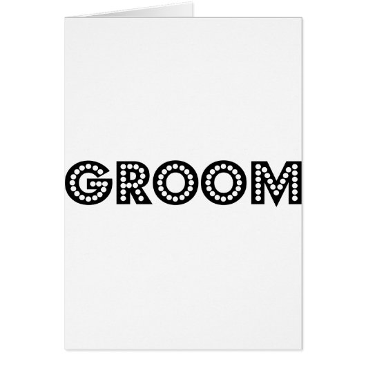 Groom (Voorkant)