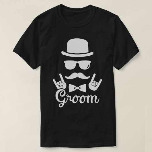 Groom Bachelor Party 16 T-shirt (Design voorkant)