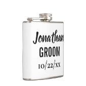 Groom Bachelor Party Wedding Favor Heupfles (Rechts)