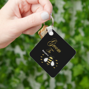 Groom Bachelor Wedding Party te zijn personalisere Sleutelhanger