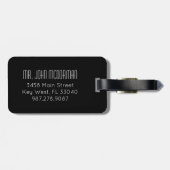 Groom Bagagelabel (Achterkant horizontaal)