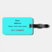 Groom Bagagelabel (Achterkant horizontaal)