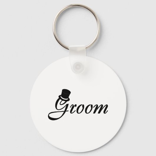 Groom (Blk top-hoed) Sleutelhanger (Voorkant)