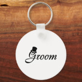 Groom (Blk top-hoed) Sleutelhanger (Voorkant)