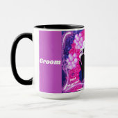 Groom Bride café Mug (Gauche)