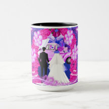 Groom Bride café Mug