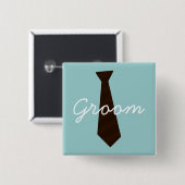 Groom Button (Voorkant /achterkant)