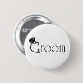 Groom Button (Voorkant /achterkant)