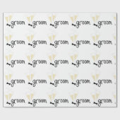 Groom Cadeaupapier (Vlak)