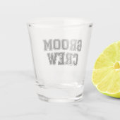 "Groom Crew" Bachelor Party Shot Glas (Achterkant)