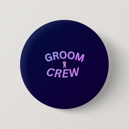 Groom crew button (Voorkant)