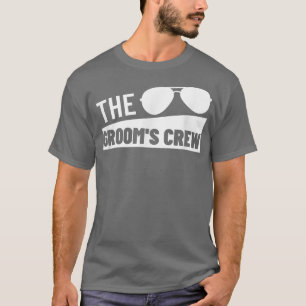 Groom Crew Squad Wedding Best Man Bachelor Party G T-shirt