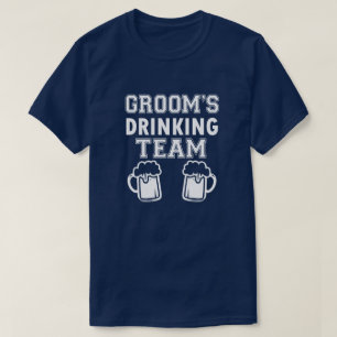 Groom Drink Team grappige groomsmen shirt
