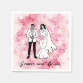 GROOM EN BRIDE SERVET (Voorkant)