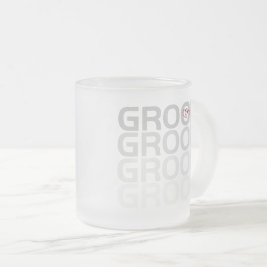 Groom Fade Matglas Koffiemok (Voorkant rechts)