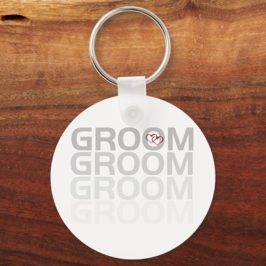 Groom Fade Sleutelhanger (Voorkant)