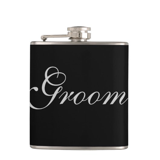 Groom Flask Heupfles (Voorkant)