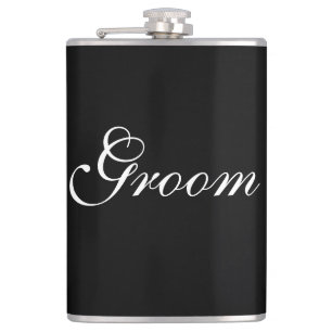 Groom Flask Heupfles