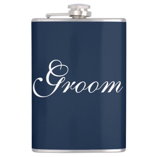 Groom Flask Heupfles (Voorkant)