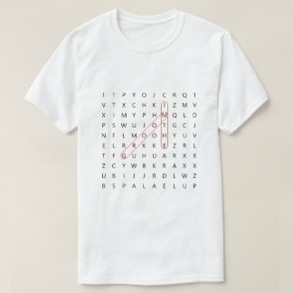 Groom Fun Word Search Wedding Bachelor Party T-Shi T-shirt