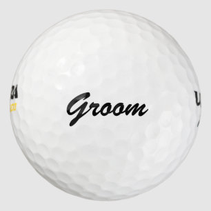 "Groom" Golf Ball Golfballen