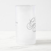 Groom Lune de miel bière Mug Argent (Centre)