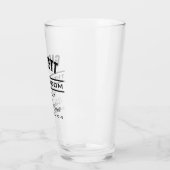GROOM MARIAGE FÊTE TUMBLER VERRE (Gauche)