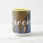 Groom Palm Trees Mariages Mugs (Centre)