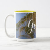 Groom Palm Trees Mariages Mugs (Gauche)