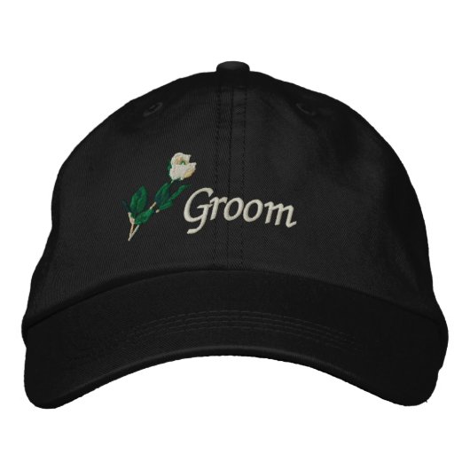 Groom Pet met White Rose (Voorkant)