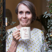 Groom Pink Peony Wedding Koffiemok