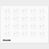 Groom proposant de Marier Stickers Mariage (Feuille)