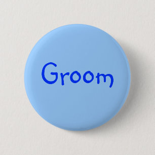 Groom Ronde Button 5,7 Cm