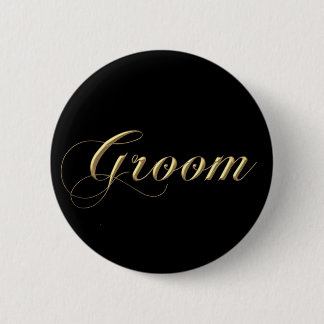 Groom Ronde Button 5,7 Cm