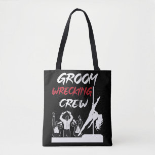 Groom Squad Bachelor Party Drink bemanning Draagtas