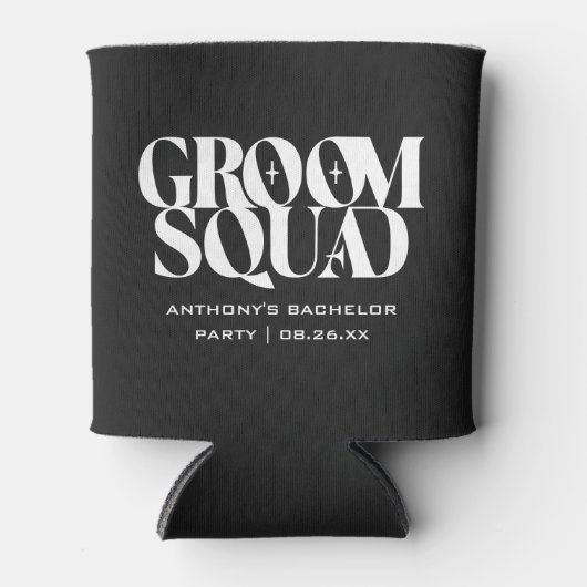 Groom Squad Blikjeskoeler (Voorkant)