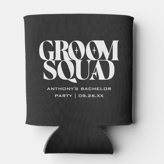 Groom Squad Blikjeskoeler (Achterkant)