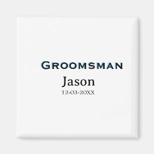 Groom Squad bruidsjonker vrijgezellenfeest voeg na Magneet