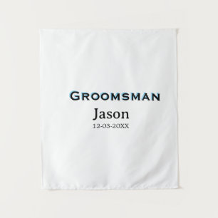 Groom Squad bruidsjonker vrijgezellenfeest voeg na Wandkleed