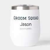 Groom Squad groomsman bachelorparty ajouter le nom (Avant)