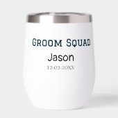 Groom Squad groomsman bachelorparty ajouter le nom (Arrière)