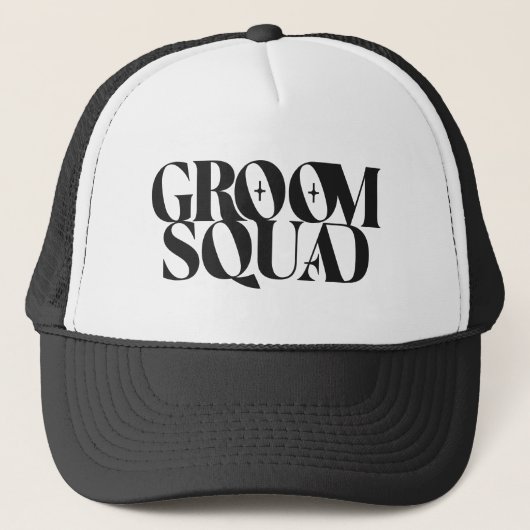 Groom Squad Trucker Pet (Voorkant)